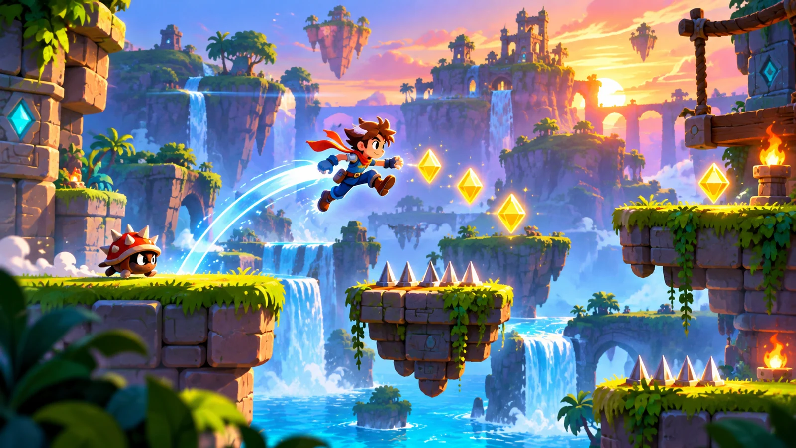 Platformers — illustrative game artwork